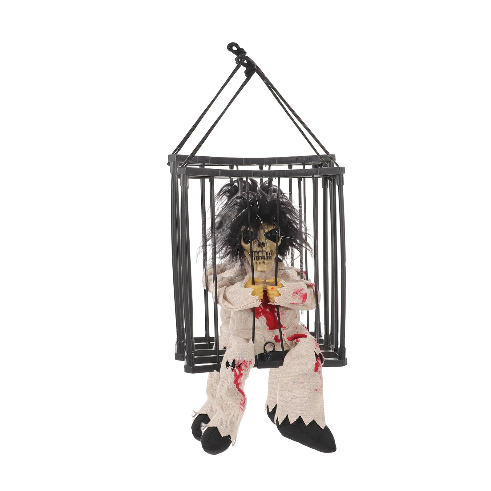 Cage fantôme Halloween pour créer une fête effrayante sur votre porche