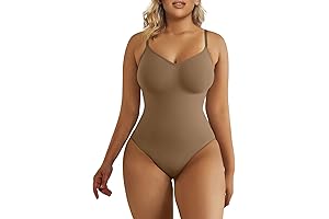 Sigue Women's Shapewear Bodysuit For Women Tummy Control Thong Bodyshaper