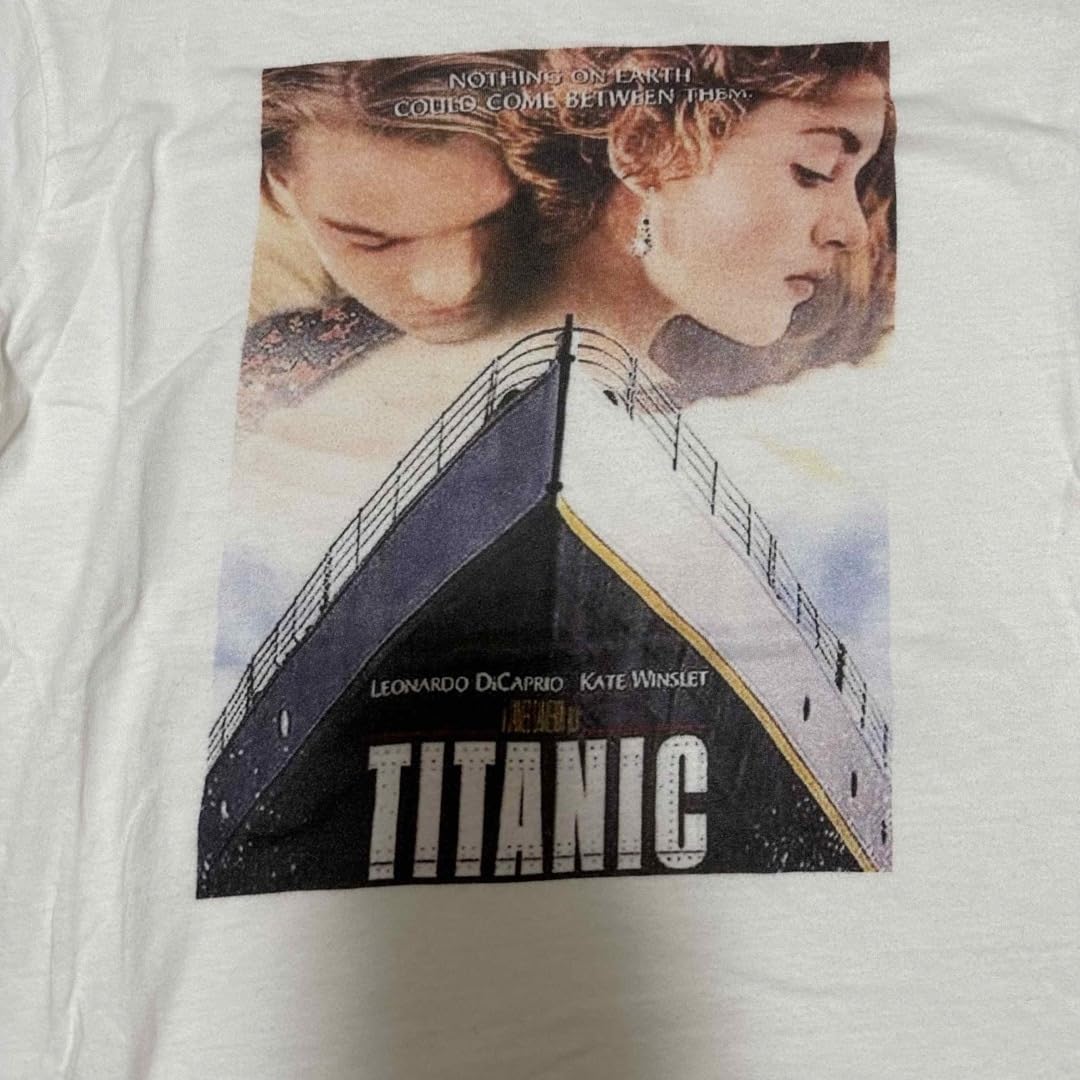 Amazon.co.jp: タイタニックTシャツ レオナルドディカプリオ