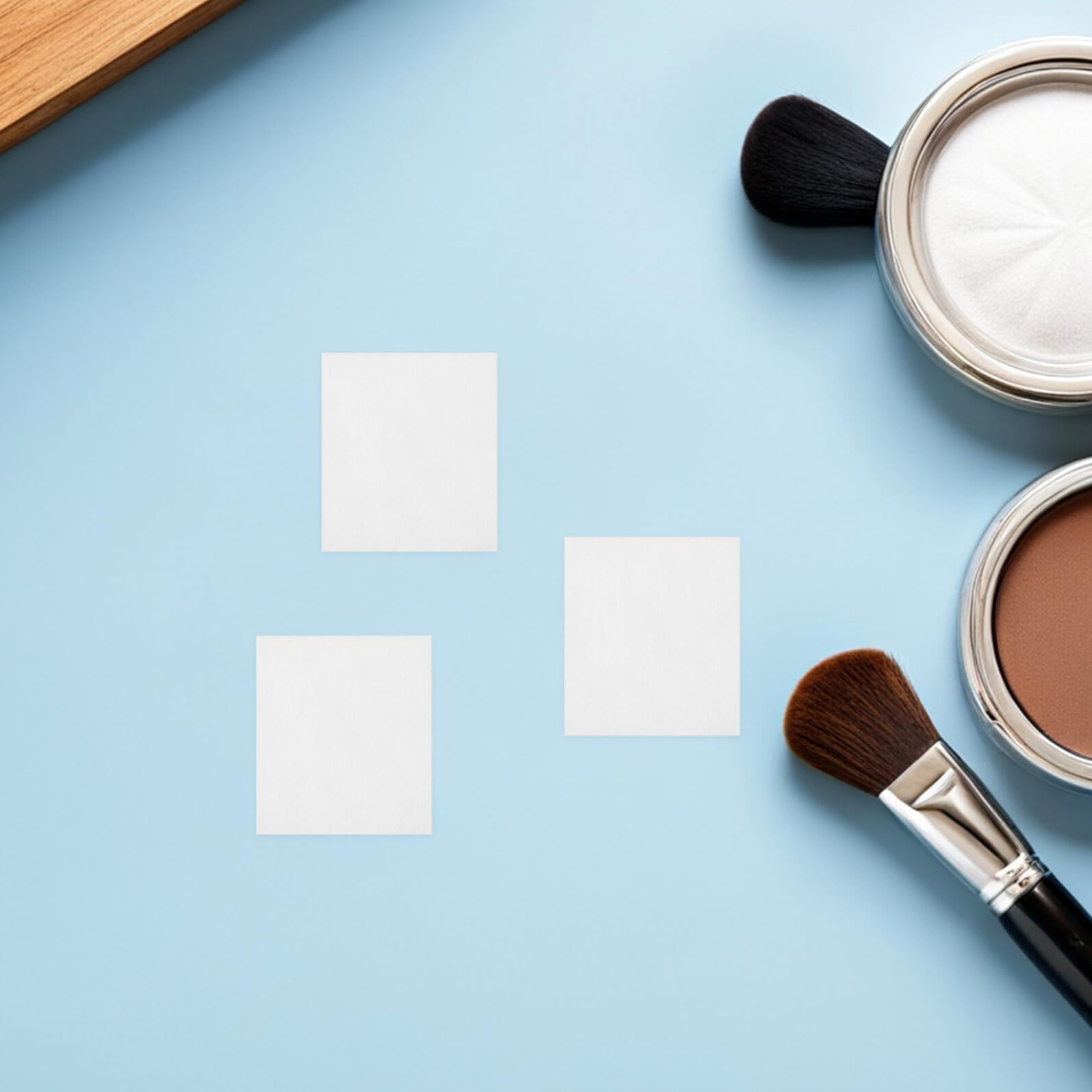 Make Up Pads Weiß Quadratische Stück 4800 aus Baumwolle
