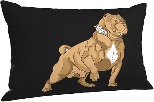 Miniatura 2 de ANRAM American Bully Pillowcases Soft and Comfortable Pillowcase 14"x20"