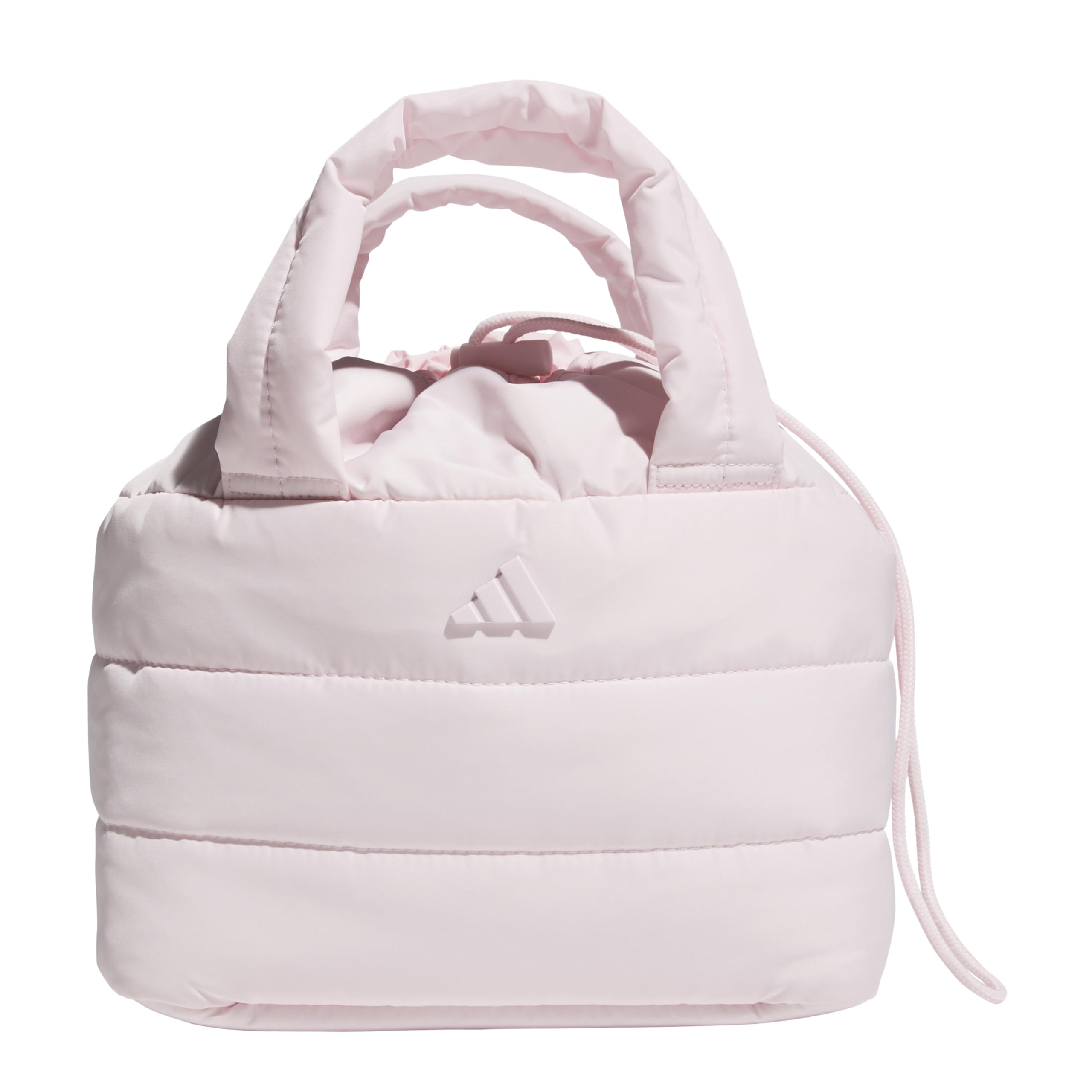 adidas Unisex Quilted Lunch Bag – Insulated Cooler Puffer Mini Tote, 10L