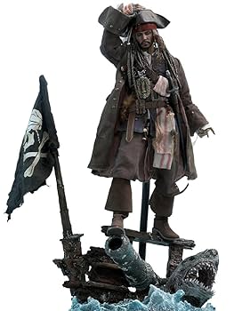 1万限定　パイレーツ・オブ・カリビアン デッドマンズ　フィギュア Amazon | Pirates of caribbean Dead Man's Chest Capt.Jack