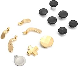 Replacement Gamepad Swap Joystick Paddle Accessory for Controller X One Elite Series 2 (Gold)