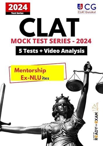 CLAT 2024 Live Mock Test Series + Video Analysis - 1 Mock Test