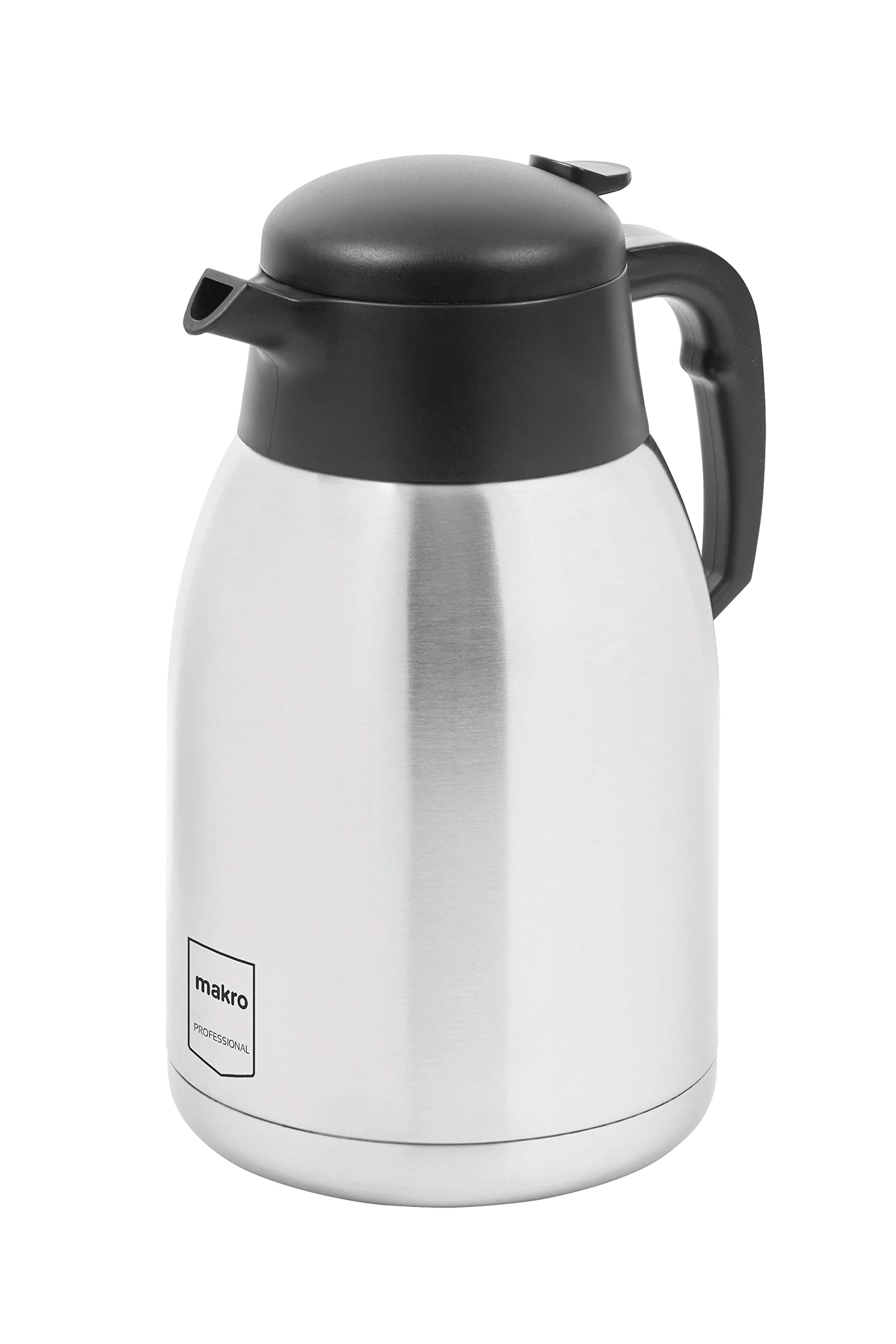 METRO Professional GCT2001 Machine à café, acier inoxydable, 21.5 x 41 x 52 cm, 2000 W, avec bouteille thermos (2 L), plage de température : 30-98 °C, argent