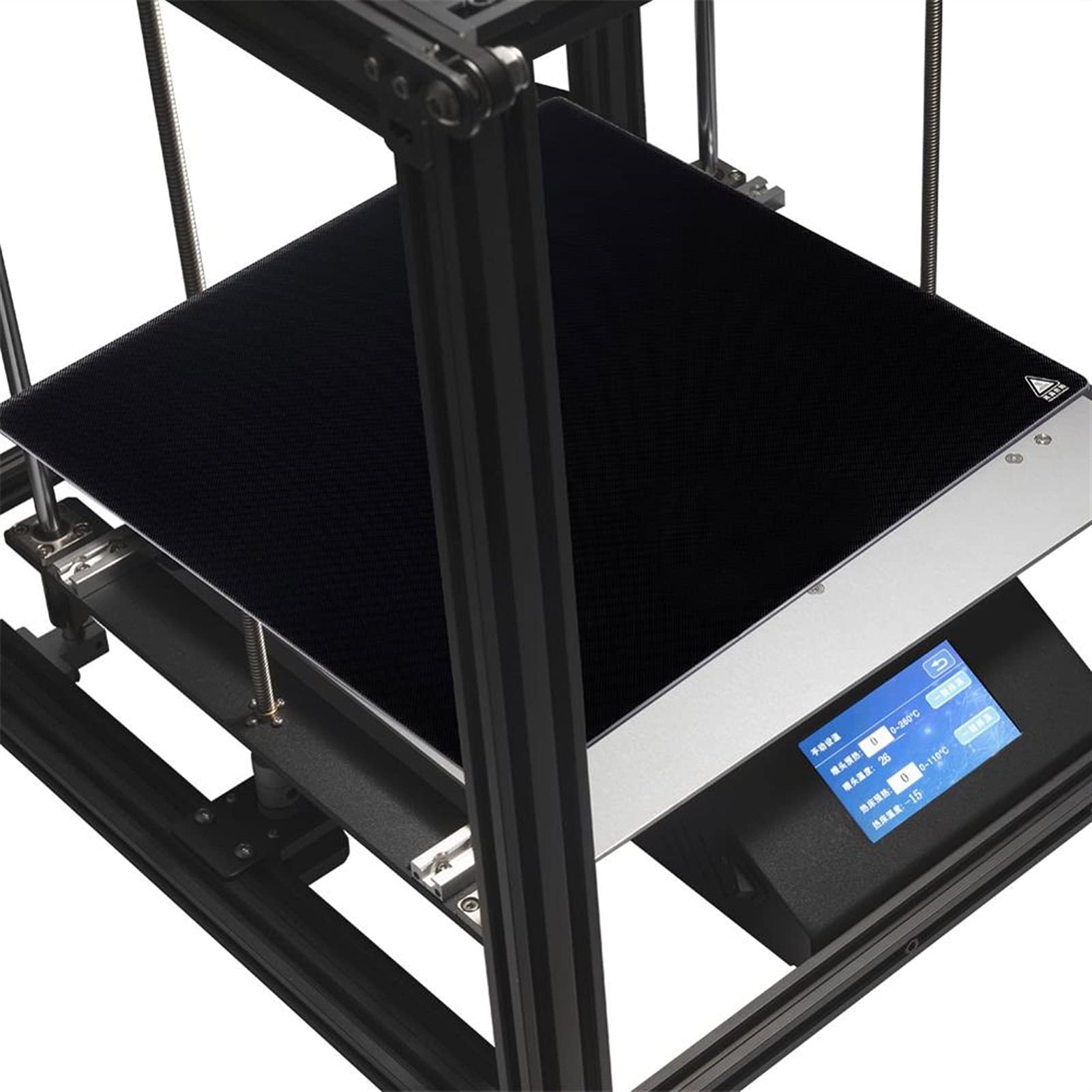 Druckerteile Gehärtetes Glas Bauplatte Plattform Hotbed Beheizte Bett Baufläche 377370mm für Ender-5 Plus 3D Drucker Teile Ersatzteile