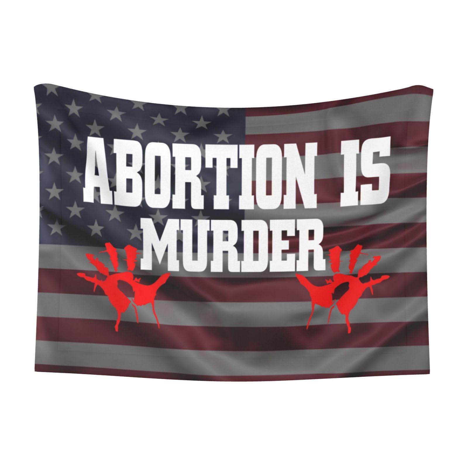 Abortion is Murder Soft and Cozy Pet Blanket for Dogs and Cats - Versatile and Comfortable Large