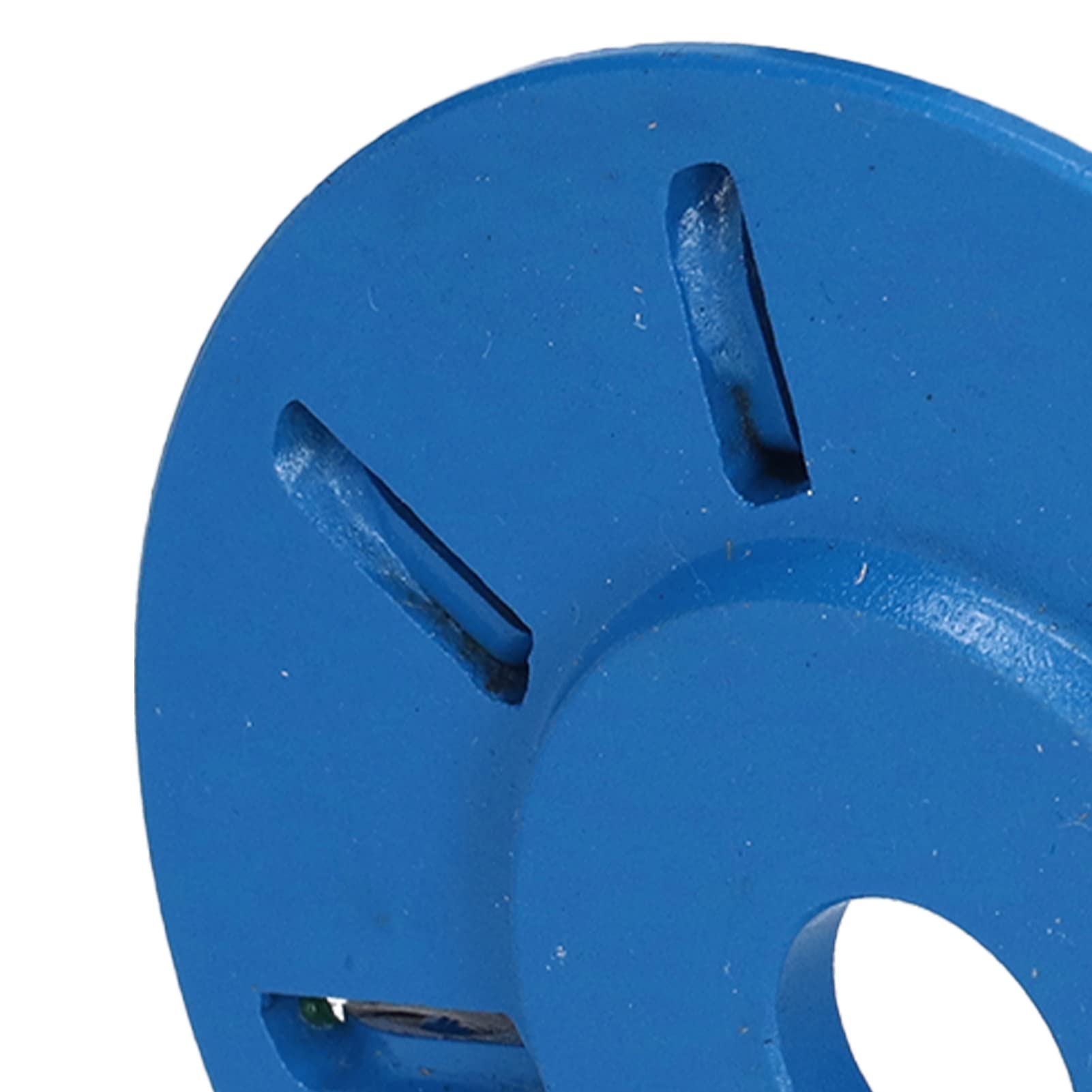 Marhynchus Angle Grinder Disque de Sculpture en Bois, Acier en Tungstène 8 Dents Disque de Sculpture pour la Coupe en Bois, Polissage, Mise en Forme avec une Résistance à L'usure élevée (BLUE)