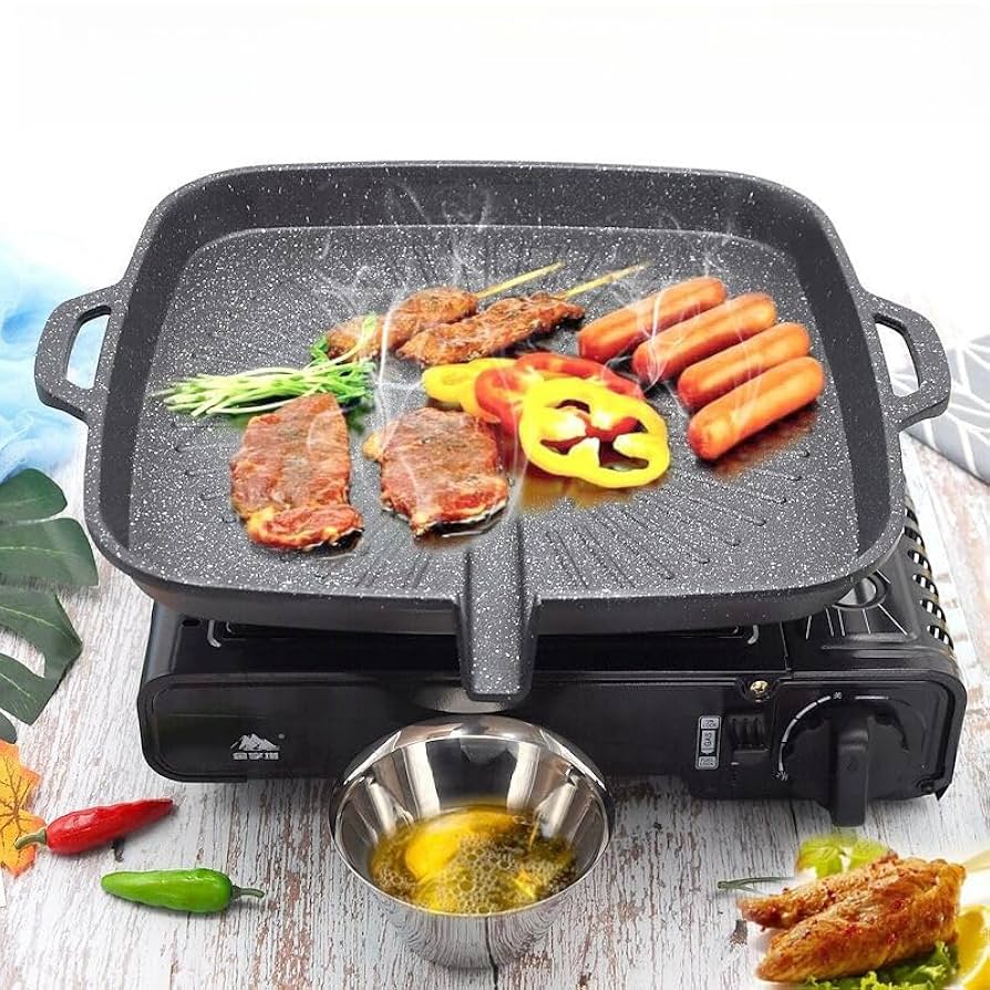 やふたろう　回しお肉焼き機 Amazon | kaitou 焼肉プレート グリルプレート 2段式 電気 一人