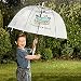 Paraguas Transparente, a Prueba de Viento y a Prueba de Lluvia, Forma...
