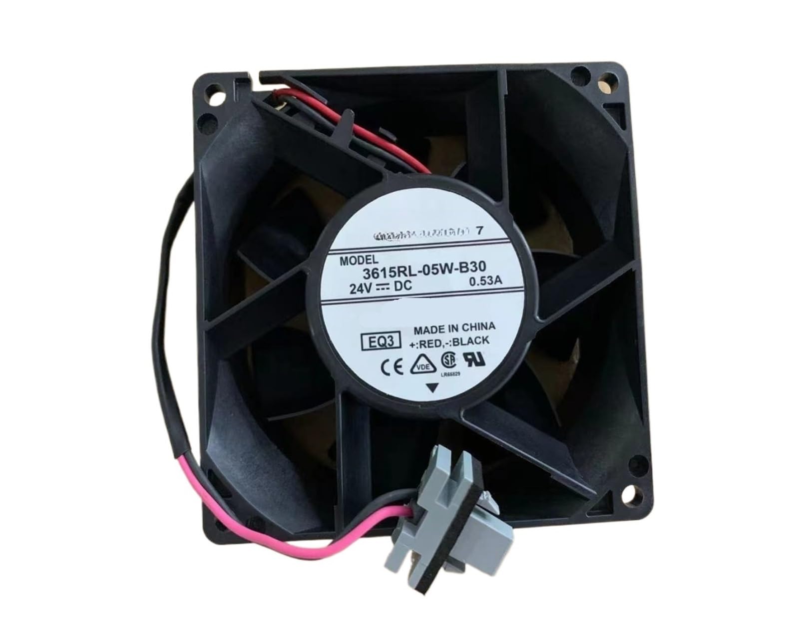 YMUGUEGH 3615RL-05W-B30 9038 24V 0.53A 9CM Waterproof Fan