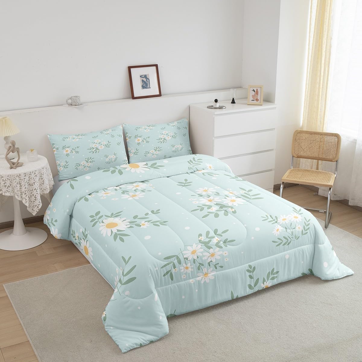 NEUF poterie grange enfants BAILEY RUFFLE complet / courtepointe