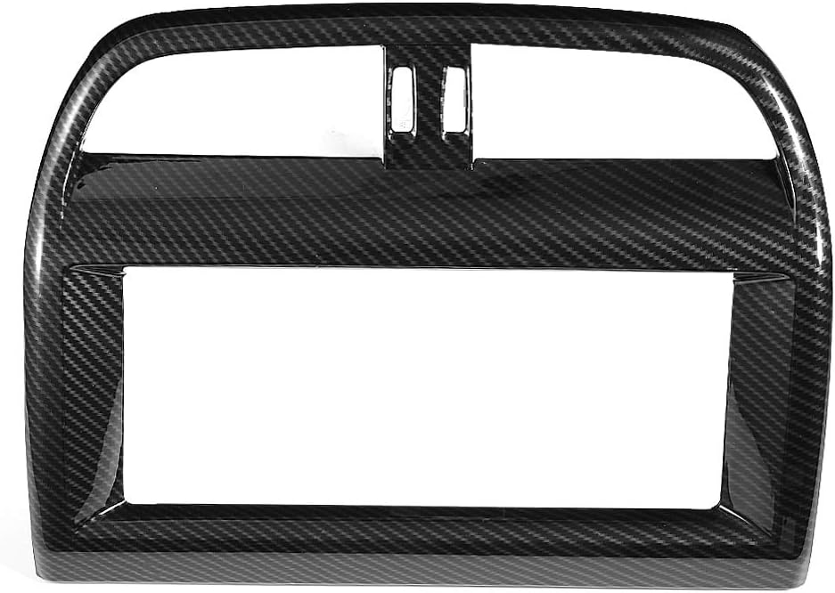 Navigation Screen Panel Cover Trim,Carbon Fiber Car