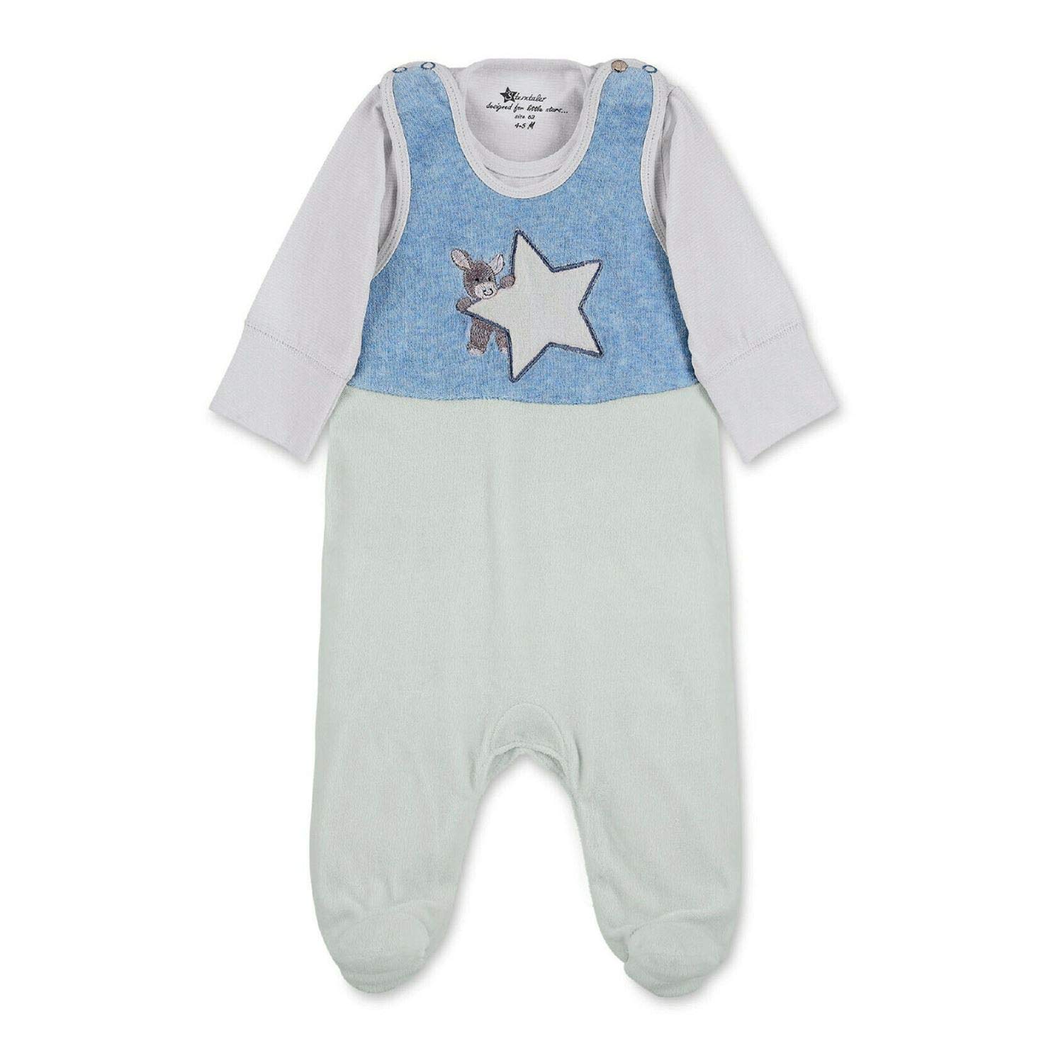 Strampler-Set Nicki Emmi Sterntaler, le cadeau de naissance idéal pour garçon