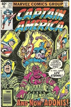 Unknown Binding Captain America #243 (The Lazarus Conspiracy!) Book