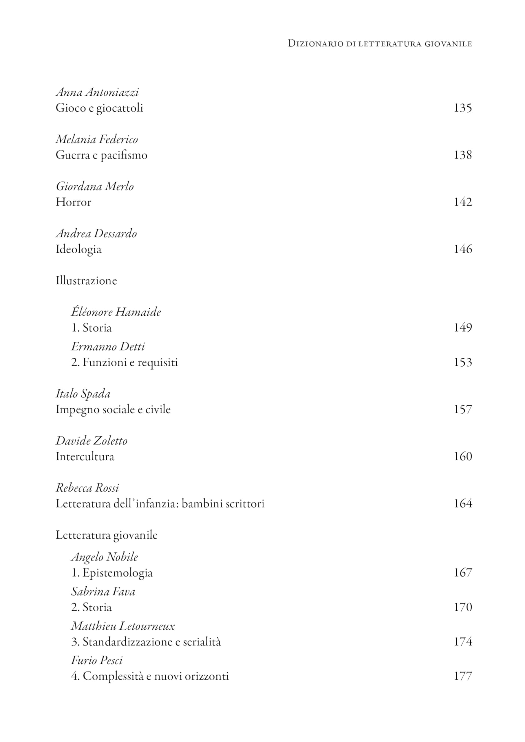 Dizionario di letteratura giovanile. Generi, temi, percorsi, sviluppi