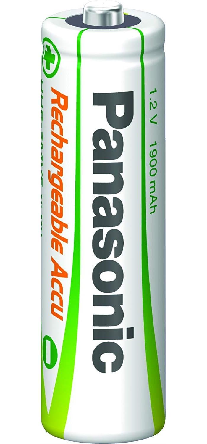 PANASONIC - Lote de 6 ampollas de 4 pilas recargables NiMH Mignon AA 1900 mAh Ready to Use