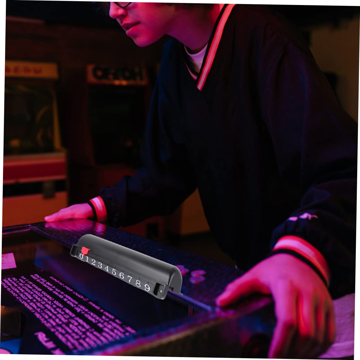 POPETPOP 3Pcs Hockey Table Score Box Scoring Units for Air Hockey Games User Friendly Design with Skid Keys for Score Keeping Tabletop Games