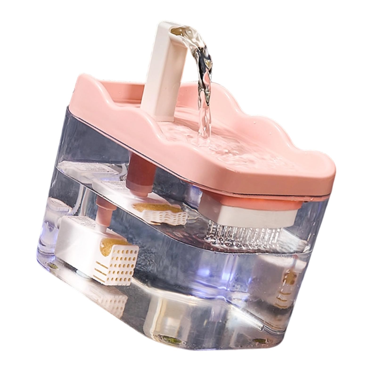 Automatic Pet Water Fountain Featuring Quiet Pumps Technology Circulating Filter Cats Drinking Bottle Watering Supply Automatic Water Dispenser