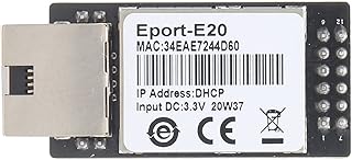 Kadimendium Serial to Ethernet Module Plastic RJ45 to TTL Networking Device HF-E20 for FreeRTOS Operating System