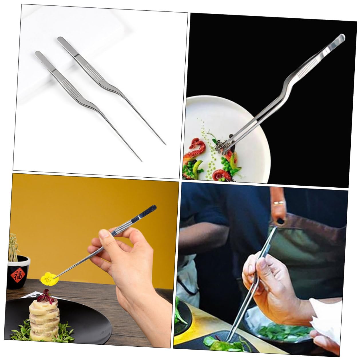 Amazon | SKISUNO 2個ステンレス製キッチンピン 食品用クランプ 家用