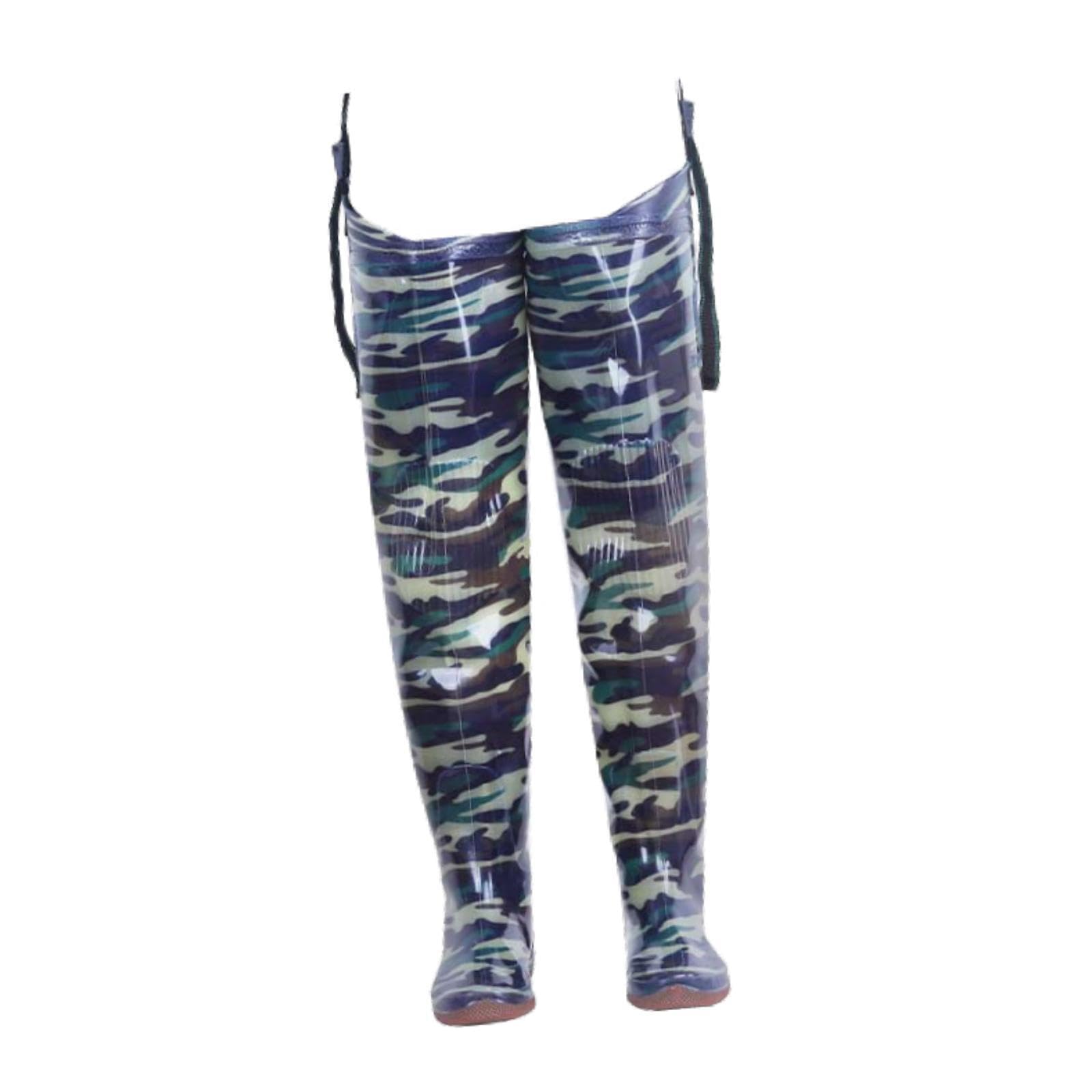 Wodery wędkarskie, buty wędkarskie, wodoodporne, męskie, | komfortowe i lekkie, konstrukcja z PVC, spodnie do aktywności na świeżym powietrzu, spodnie z butami