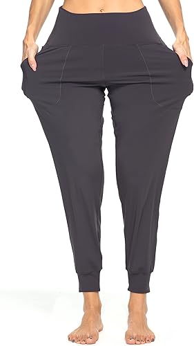 Miniatura 2 de Pantalones deportivos con bolsillos para mujer, resistentes al agua, ligeros, para entrenamiento, atletismo, viajes, campamento