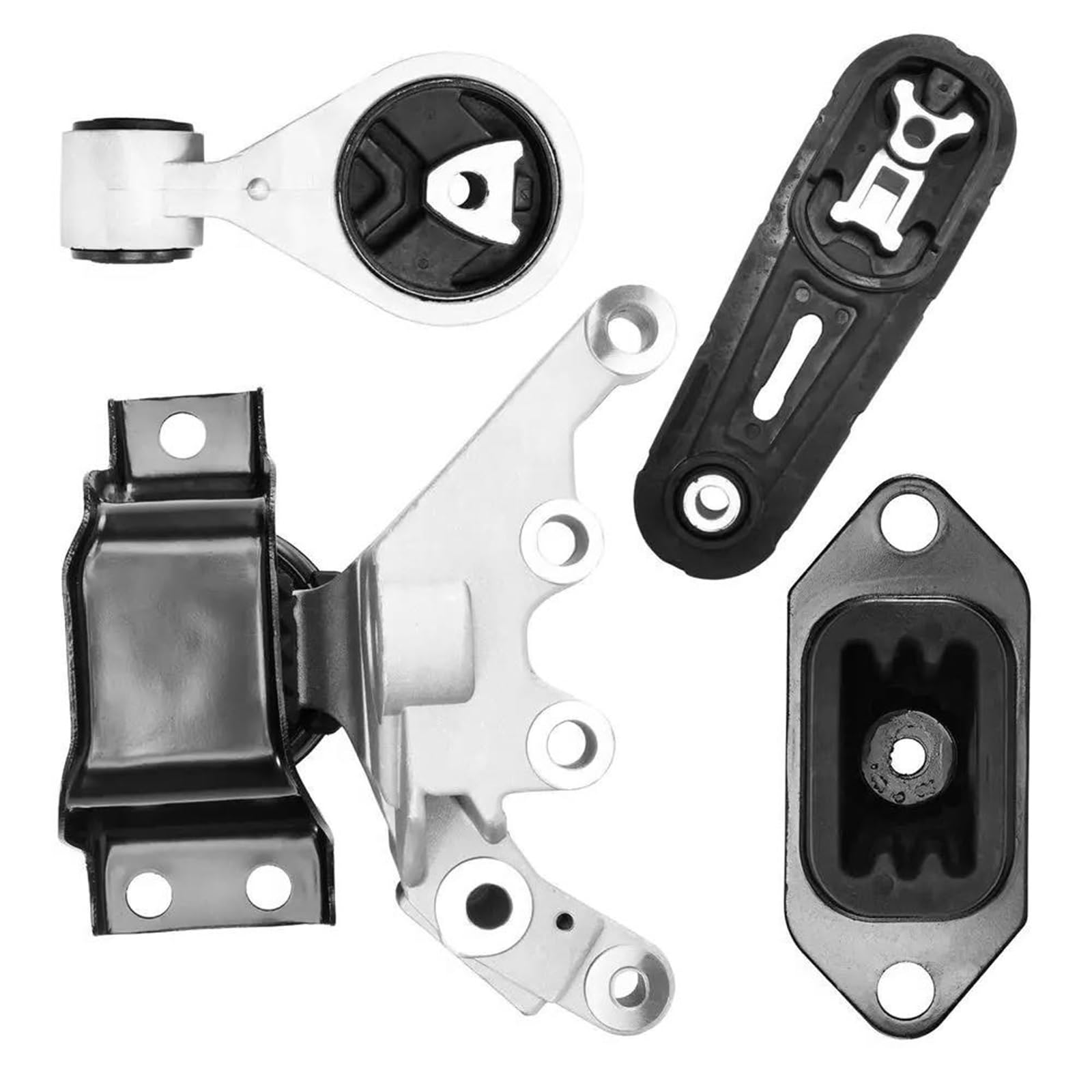 FQNBXY Car Engine Mount Replacement For Nissan For Sentra 1.8L 2012-2019 113601KA0A 113501KC0A 112201KG0A 112101KC0B 4PCS