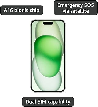 Amazon.com: Apple iPhone 15, 128GB, Green - GSM Carriers (Renewed