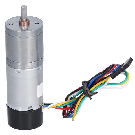 DC Geared Motor, Encoder Metal Gearmotor, Gear Motor with Encoder Speed Measuring, Electric Speed Motor for Smart Home Appliances, Robots (DC12V 12RPM), ANKROYU08hg7nqxop-20
