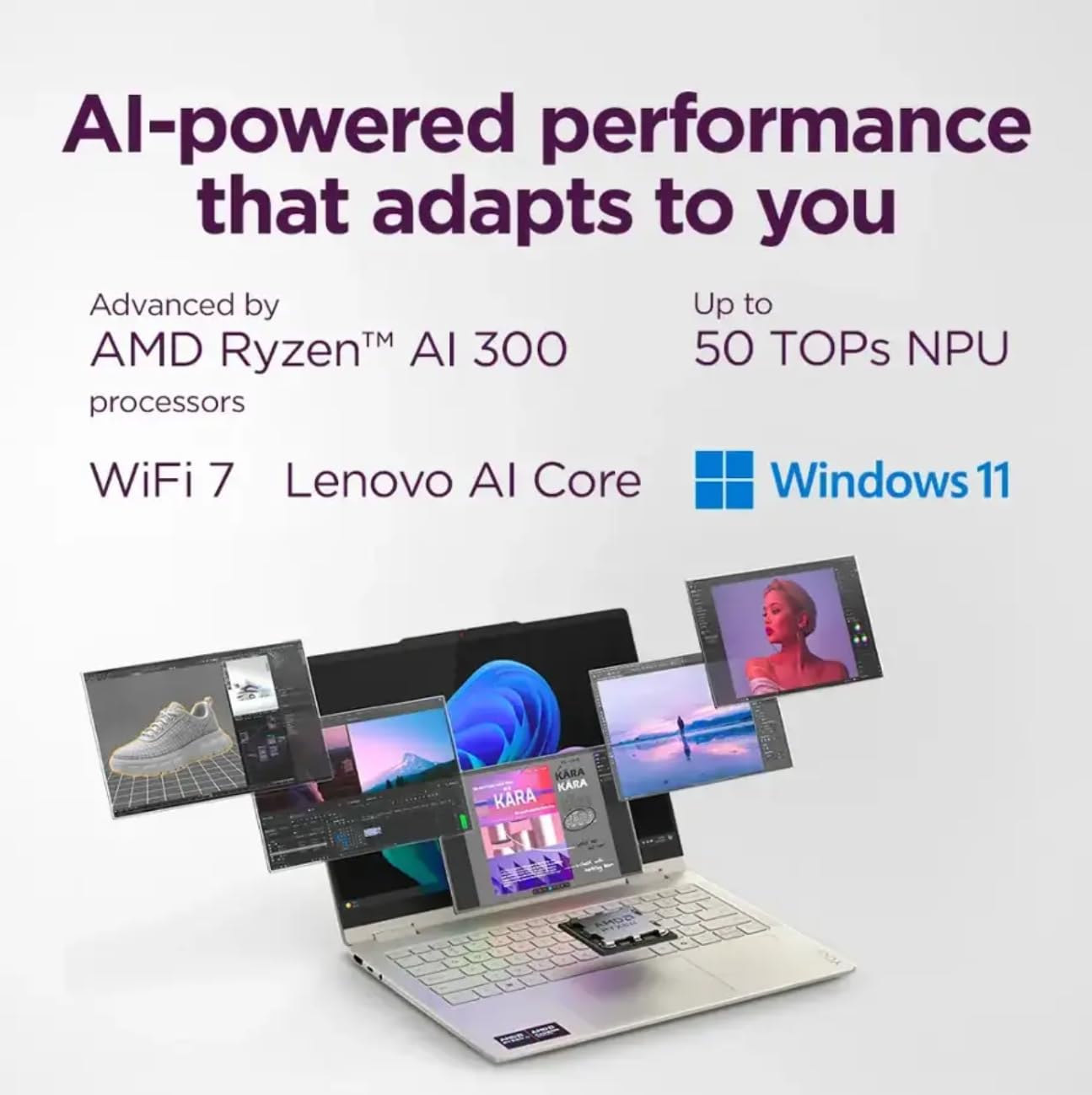 ★稼働短い★Lenovo Yoga Slim Ryzen AI 7 350 Lenovo Yoga 7 AI Powered 2-in-1 Laptop 14.0in Touchscreen OLED