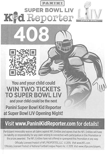 Miniatura 2 de 2019 NFL Football Panini Album Sticker #408 Irv Smith Jr. Minnesota Vikings Rookie (2 inches Wide X 2 1/4 Inch Tall Individual Album Sticker)