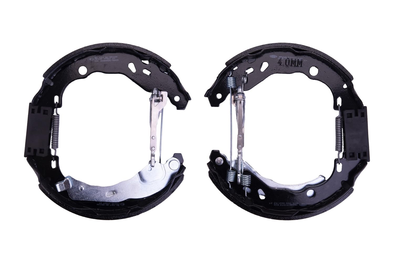 HELLA 8DB 355 022-521 Brake Shoe Set - R1372 - Brake System: Bosch - for e.g. DACIA / RENAULT