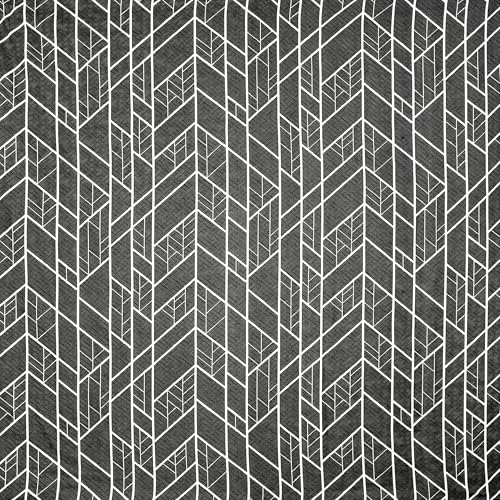 Image of VOMZER Premium 320 TC Fitted Bed Sheet with Full Elastic - Deep Pocket Design - Wrinkle Resistant Fitted Bedsheet Double King 72x78 Black Lines