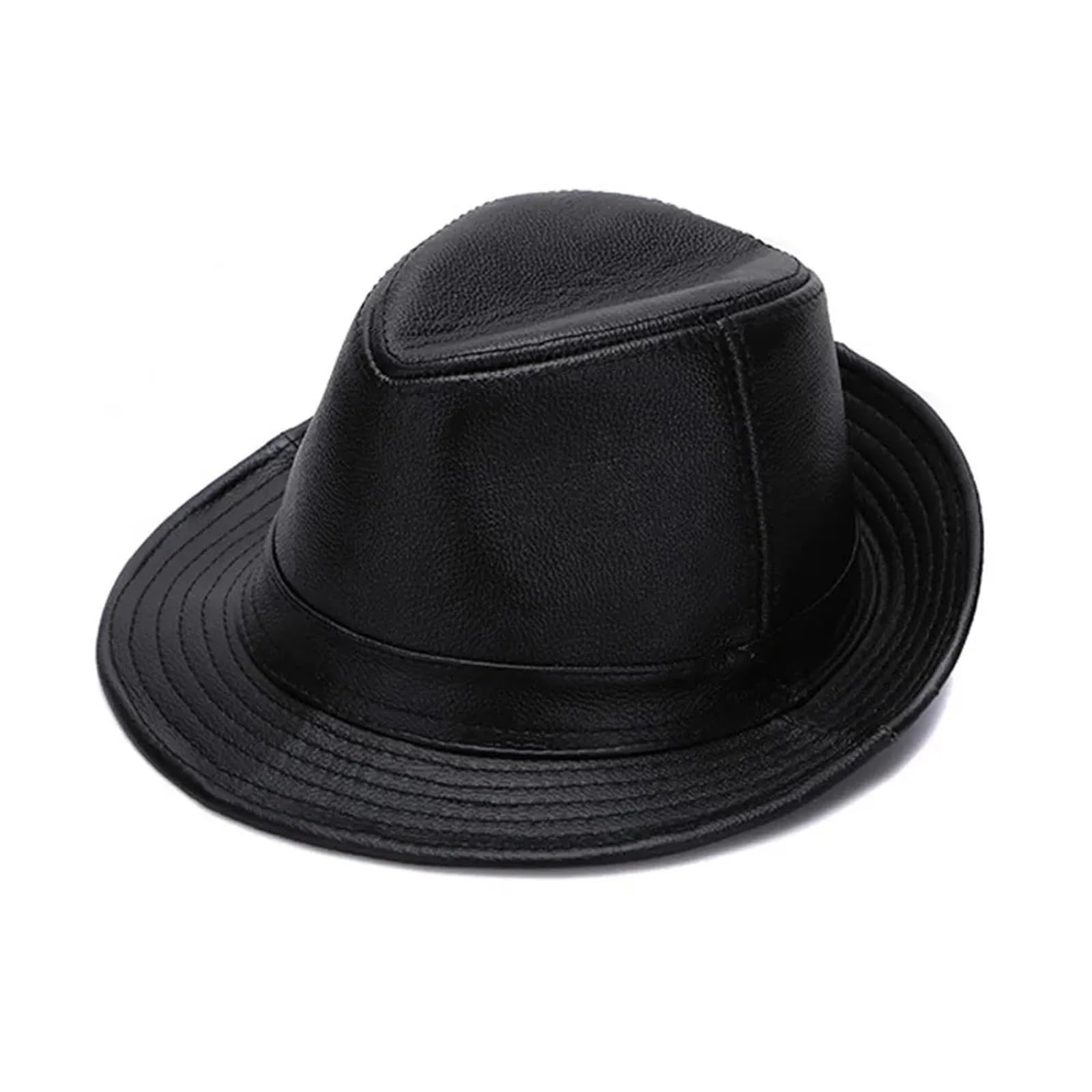 Cappelli da Cowboy in Pelle di Mucca Caldi for Autunno e Inverno, da Uomo, alla Moda