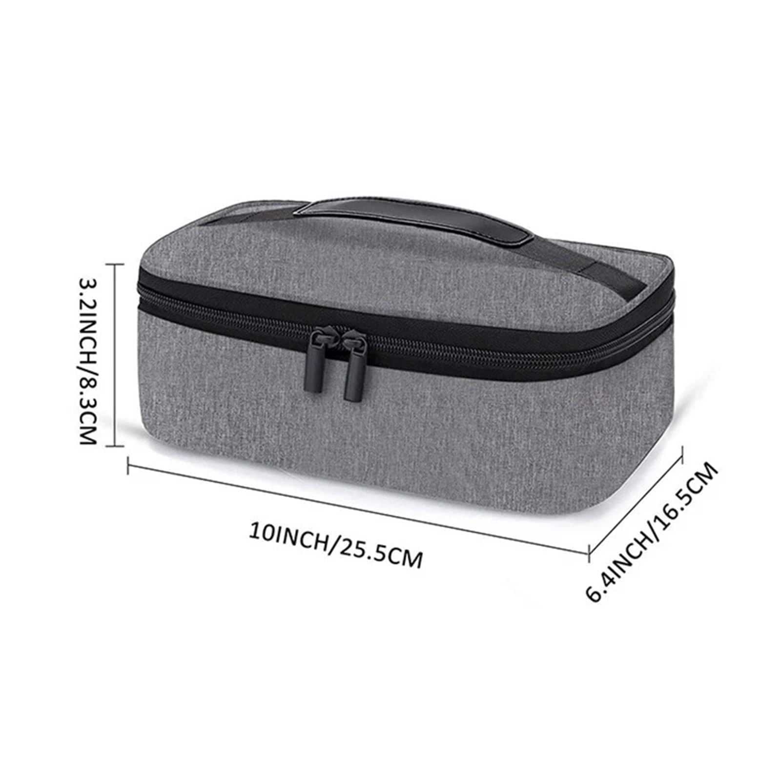 Sac à déjeuner thermique 2 pièces, boîte isolée, seau, petits récipients alimentaires, sacs isothermes portables, réutilisables