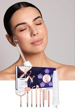 7 Probe High Frequency Device for Facial Skin Care and Rejuvenation