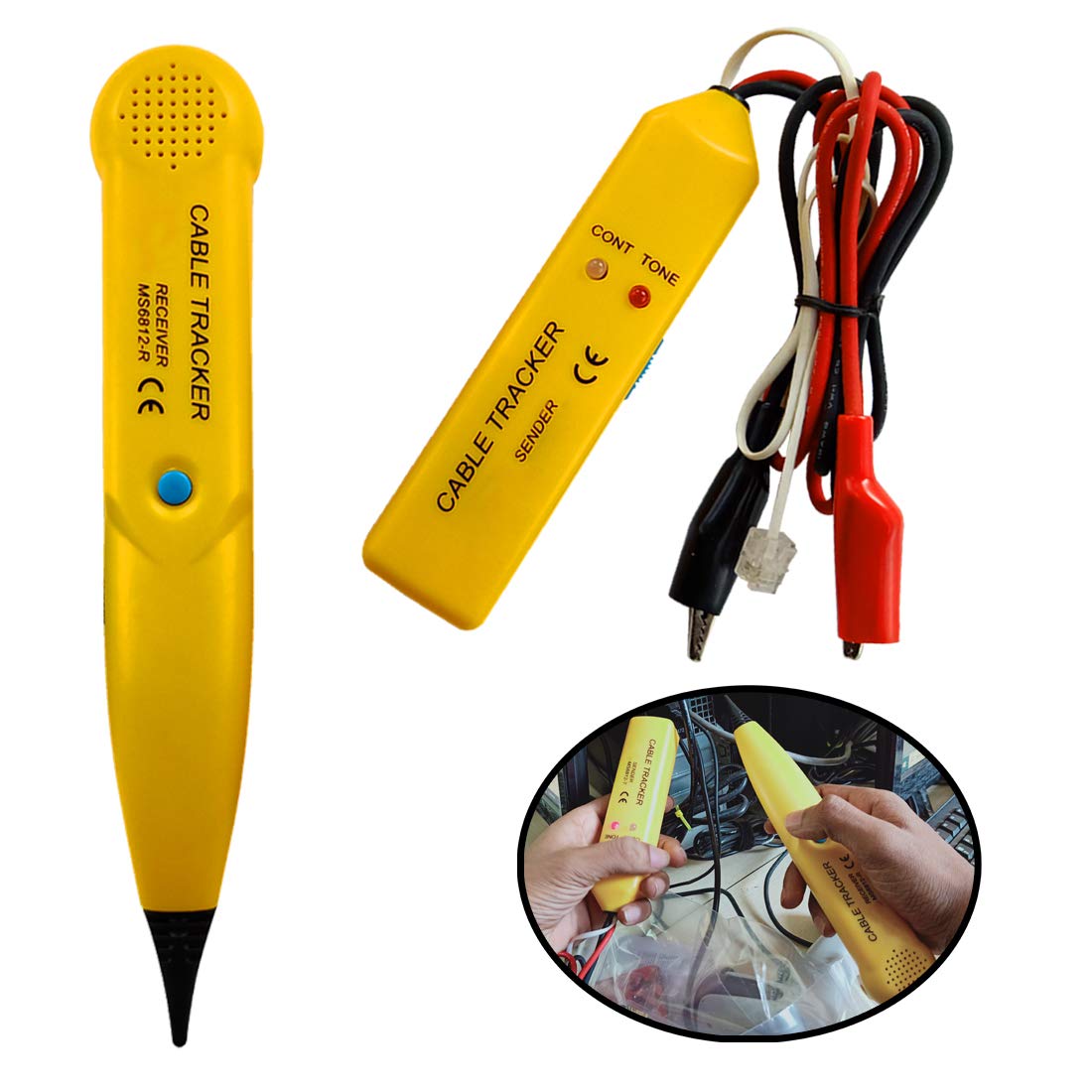DIY Crafts Pack of 1 Pcs, DIY Crafts Cable Tracker Wire Tracker Tester Cable Continuity Tester Industr(Pack of 1 Pcs, DIY Crafts) 4