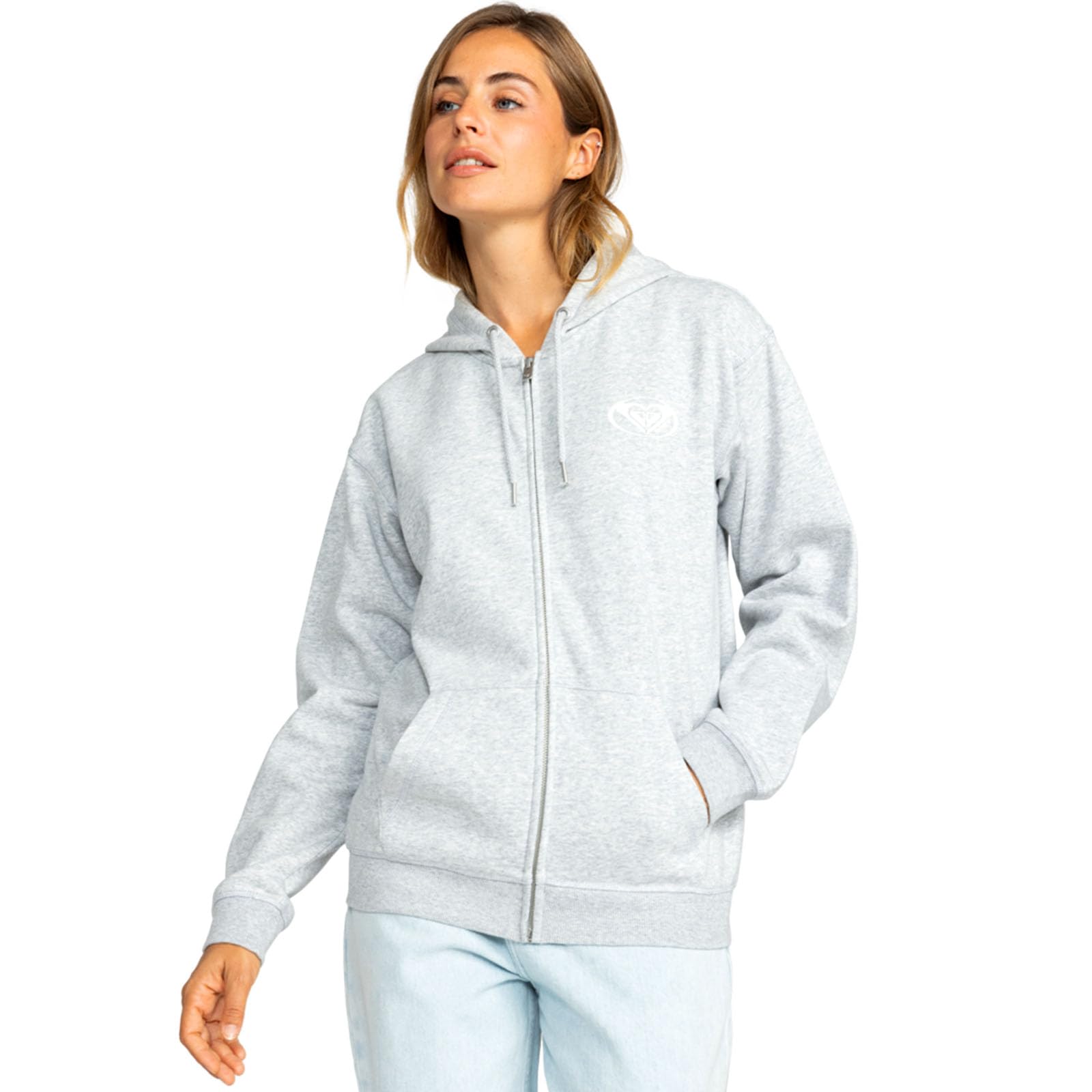 Roxy Women's Surf Stoked Zipped Brushed Sweatshirt (pack of 1)