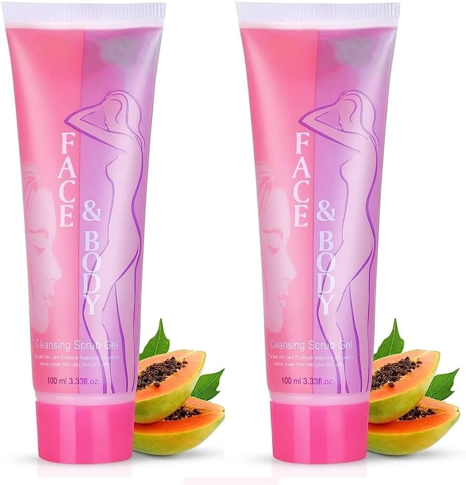 Face & Body Cleansing Scrub Gel - 200ml-image-12