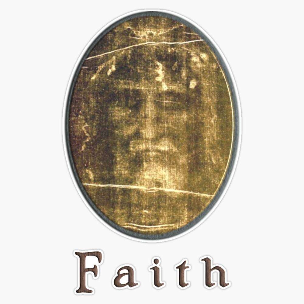 Shroud of Turin tablet case Sticker Vinyl Bumper Sticker Decal Waterproof 5"