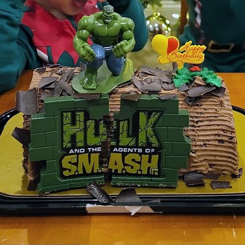 Miniatura 2 de Da rienda suelta a tu superhéroe interior con el kit de decoración de pasteles de Iron Man 2 juego completo de decoración de pasteles con adorno,