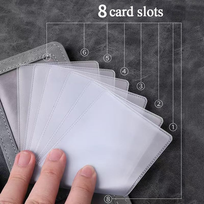 Car Registration and Insurance Holder – PU Leather Document Wallet with ID Window & Card Slots, Glove Box Organizer for Driver’s License, Vehicle Papers, for Mazda Biante 2008-20184