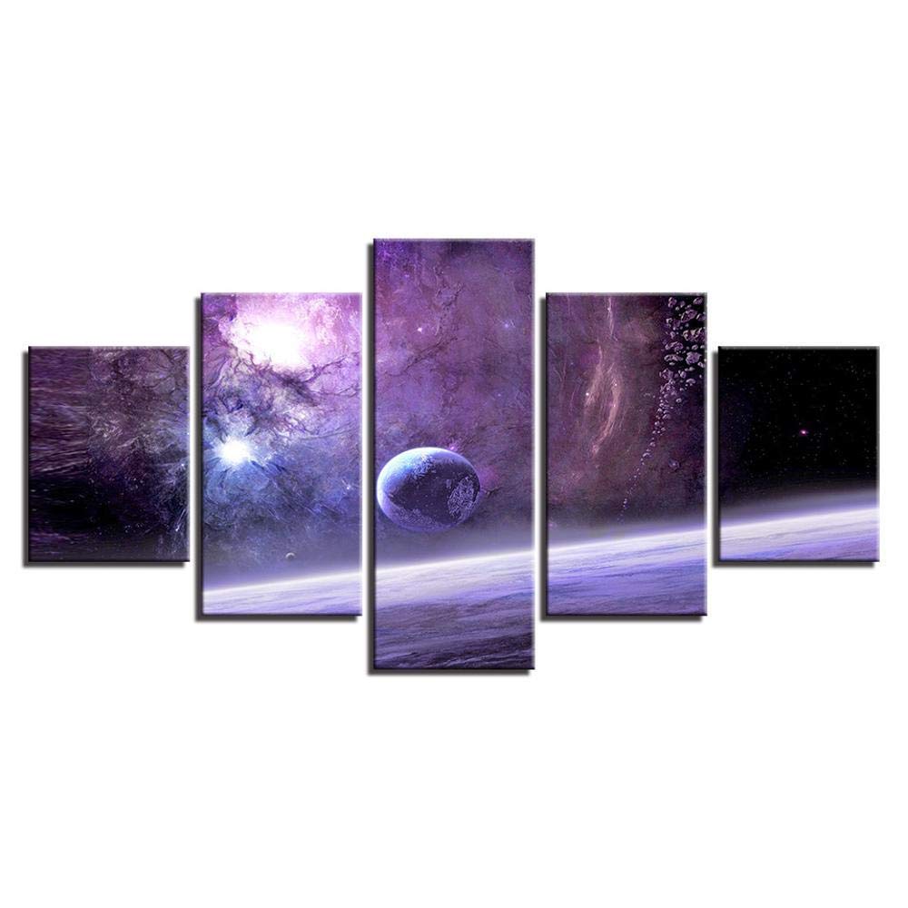 Art Planet Moon : Peinture à l’huile moderne pour sublimer la décoration de votre salon