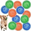 12pack-Squeaky-Dog-Toys-Spiky-Dog-Balls-Cleans-Teeth-and-Promotes-Dental-and-Gum-Health-for-Your-Pet-Squeaker-Ball-Toys-for-Aggressive-Chewers Squeaker Ball Toys for Aggressive Chewers