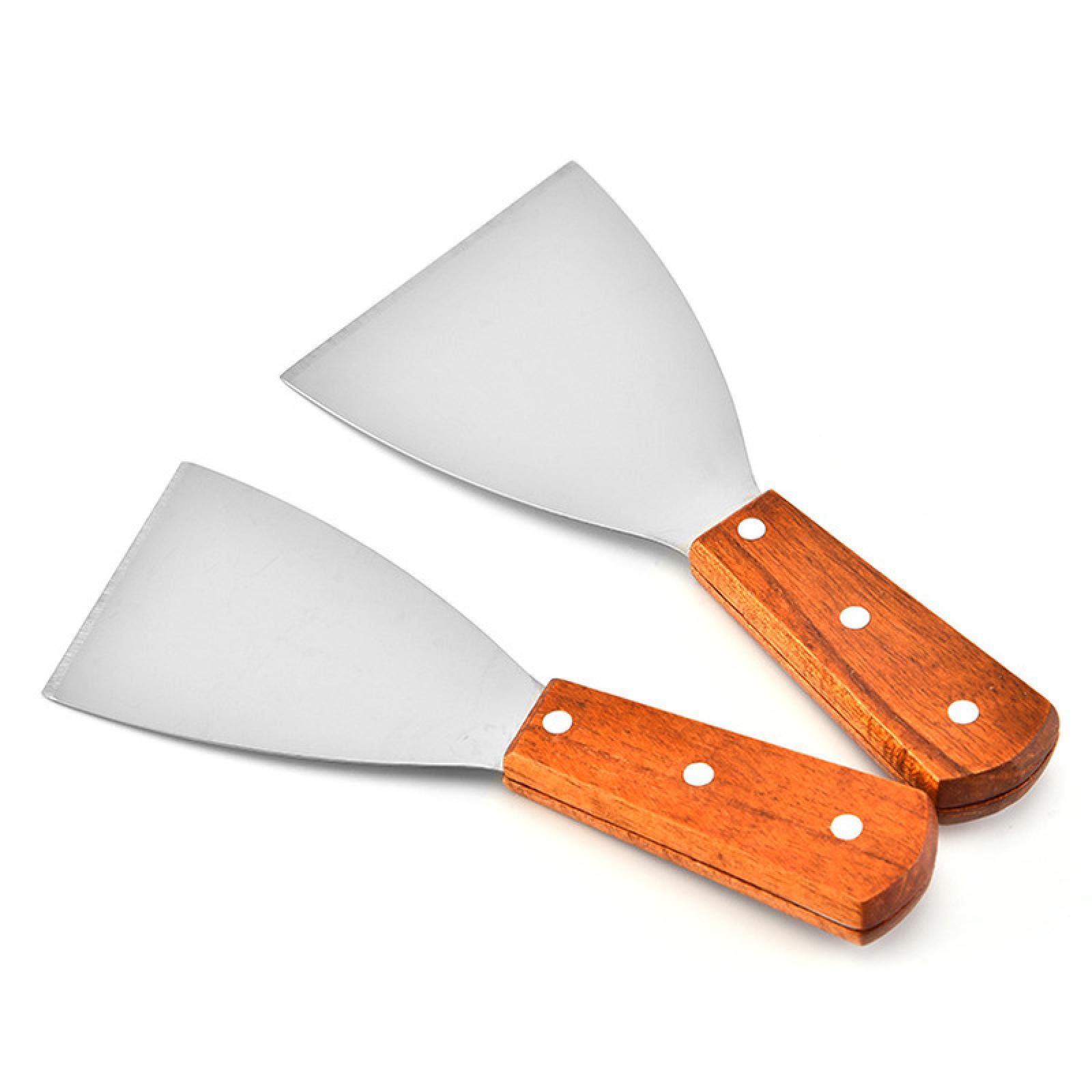 Pala para Pizza, 1 Pieza, espátula de Acero Inoxidable, Cortador de Masa, espátula, Cuchillo para Patatas, Pala para Carne, raspador de Ensalada