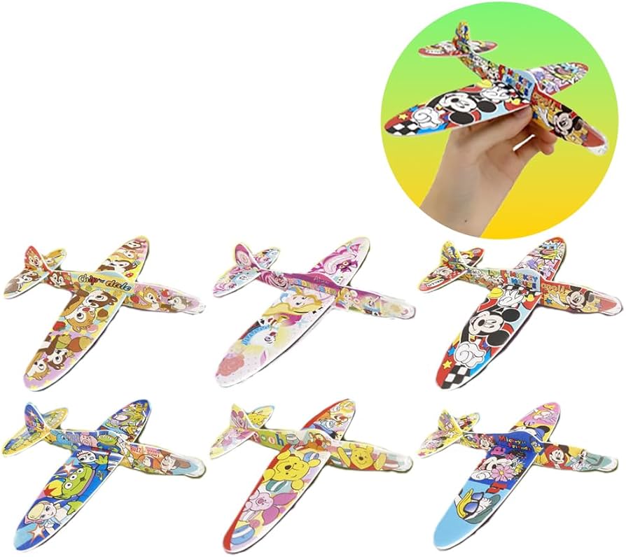 Amazon | 【縁日 景品 セット】ディズニー組み立て飛行機 25個 飛行機