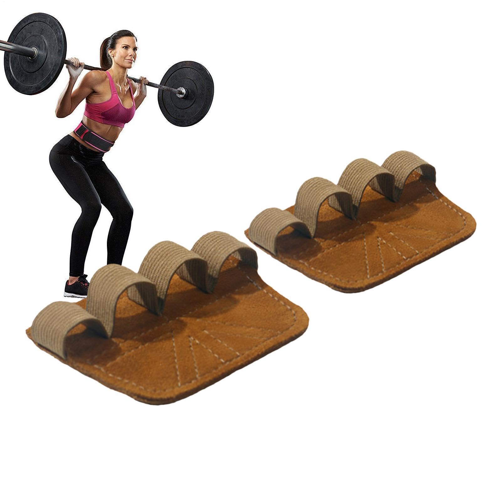 Generisch Strong Gym Gloves, bezpieczna ochrona dłoni, elastyczne końcówki do podnoszenia, antypoślizgowe 4 palce, reliable Kettlebell Training Gear, akcesoria treningowe do sztangi, fitnessu, 10,2 x