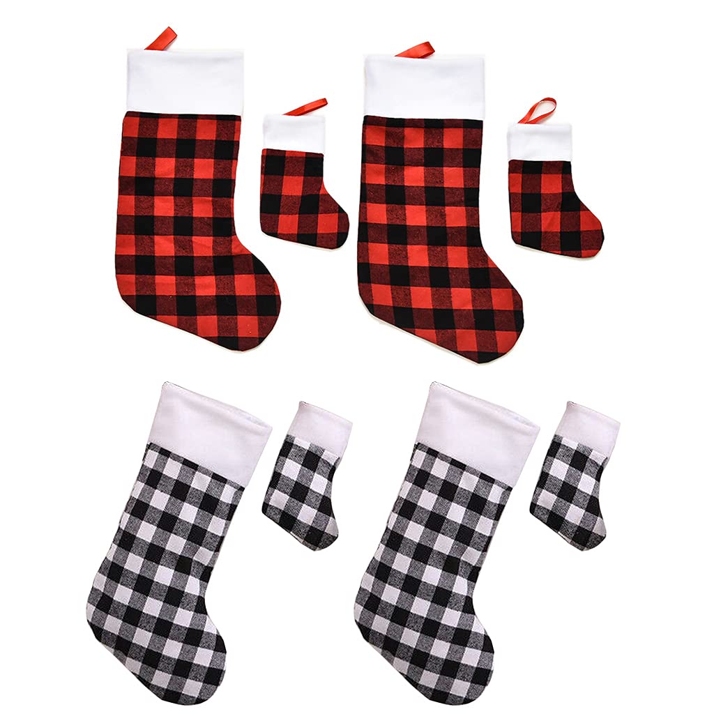 Chaussettes de Noël (lot de 8) idéales en emballage de friandises